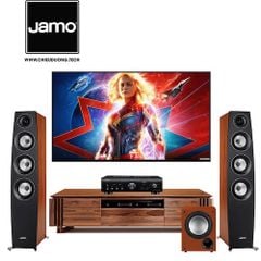 Dàn âm thanh : Ampli Denon PMA-800NE, Loa front Jamo Concert C97 II và Loa Subwoofer Jamo C910