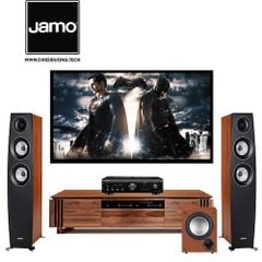 Dàn âm thanh : Loa front Jamo Concert C95 II, Ampli Denon PMA-800NE và Loa Subwoofer Jamo C910