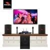 Dàn Karaoke SP009129: 2 Loa PROEL FreeOneX, 1 Loa Sub PROEL S12A, Mixer KX180A và Micro JBL VM300