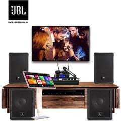 Dàn Karaoke SP008277: 2 Loa JBL IRX112BT, 2 Loa Sub JBL IRX115s, Mixer JBL KX180A, Micro không dây JBL VM200, Đầu karaoke VIETK KTV PRO 4TB, Màn hình Karaoke VIETK cảm ứng hồng ngoại 21 inch