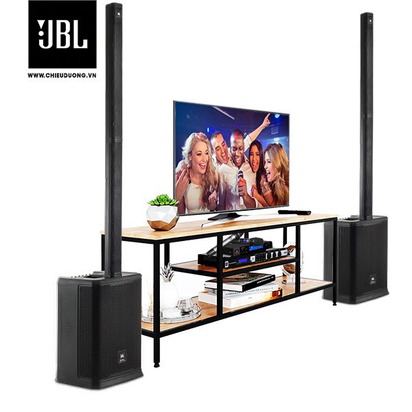 Bộ dàn Karaoke 2 Loa JBL Eon One MKII, Mixer JBL KX180A và Micro khôn