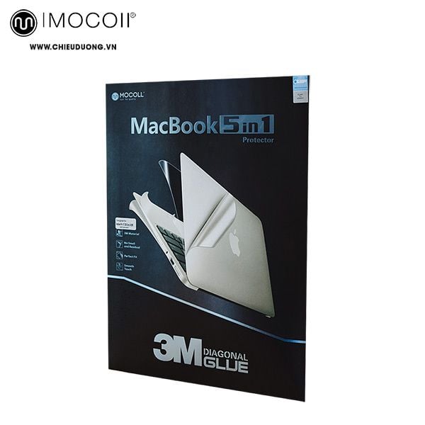 Bộ dán full Mocoll 5 trong 1 cho Macbook Pro 13'' (2015)