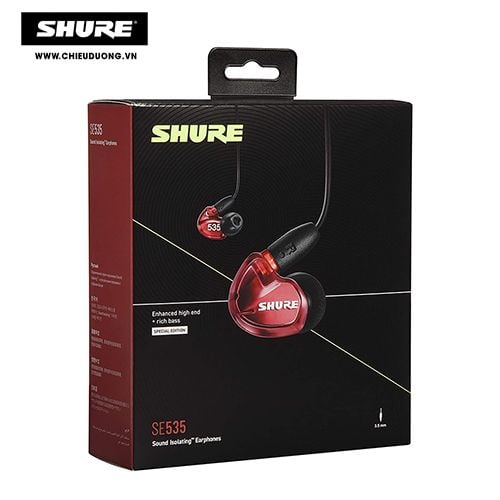 Tai nghe Shure SE535LTD+UNI-A – Chiêu Dương Tech