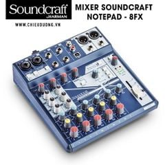 Bàn Mixer Soundcraft Notepad - 8FX