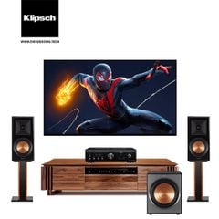 Dàn âm thanh SP006673: Ampli Denon PMA-800NE, Loa Klipsch RP-500M và Loa Subwoofer Klipsch R-100SW