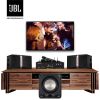 Dàn Karaoke SP009003: Loa JBL Ki512, Ampli tích hợp micro không dây Paramax Euro A700 và Loa Subwoofer Polk HTS12