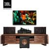 Dàn Karaoke SP009004: Loa JBL MK 12, Ampli tích hợp micro không dây Paramax Euro A700 và Loa Paramax SUB-A30