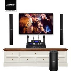 Dàn Karaoke SP009248: 1 cặp Loa Panaray Bose MA 12, Cục đẩy công suất Wharfedale Pro XR 2500, Mixer JBL KX180A, Micro không dây JBL VM300, Bose SUB1 Bass Module