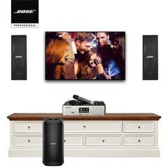 Dàn Karaoke SP009257: 1 cặp Loa Bose 402 series V, Ampli tích hợp micro không dây Paramax Euro A700, Bose SUB1 Bass Module