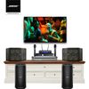 Dàn Karaoke SP009267: 1 Cặp Loa Bose 802 series V, 2 Loa Bose SUB1 Bass Module, Cục đẩy công suất Bose PowerSpace P21000A, Bộ xử lý tín hiệu âm thanh Bose Controlspace CSP-428, Mixer JBL KX180A, Micro không dây JBL VM300