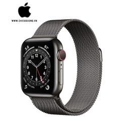 iWatch Series 6 (GPS + Cellular) 40mm Viền Thép Đen - Dây Thép Đen, Apple VN