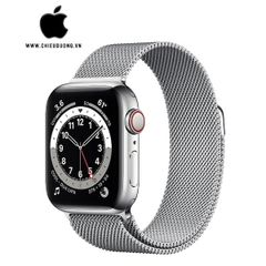 iWatch Series 6 (GPS + Cellular) 40mm Viền Thép Bạc - Dây Thép Bạc, Apple VN