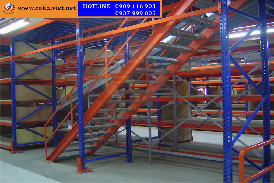 Mezzanine Racking Systems - Racking Systems Combine Floor