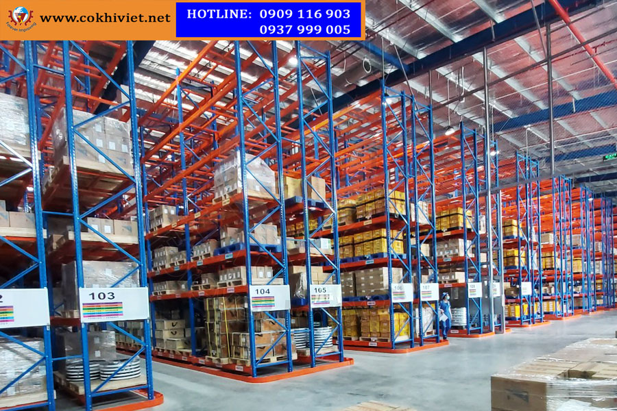 VNA Racking System - The best choice for heavy loading products, high storage density