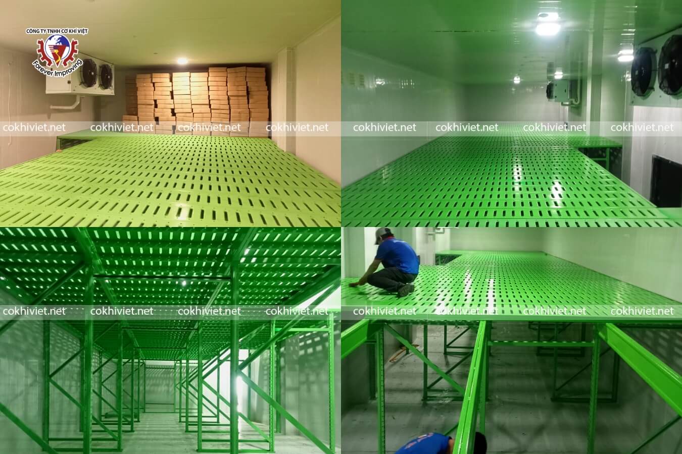 Kệ sàn tối ưu không gian cho nhà kho nhỏ