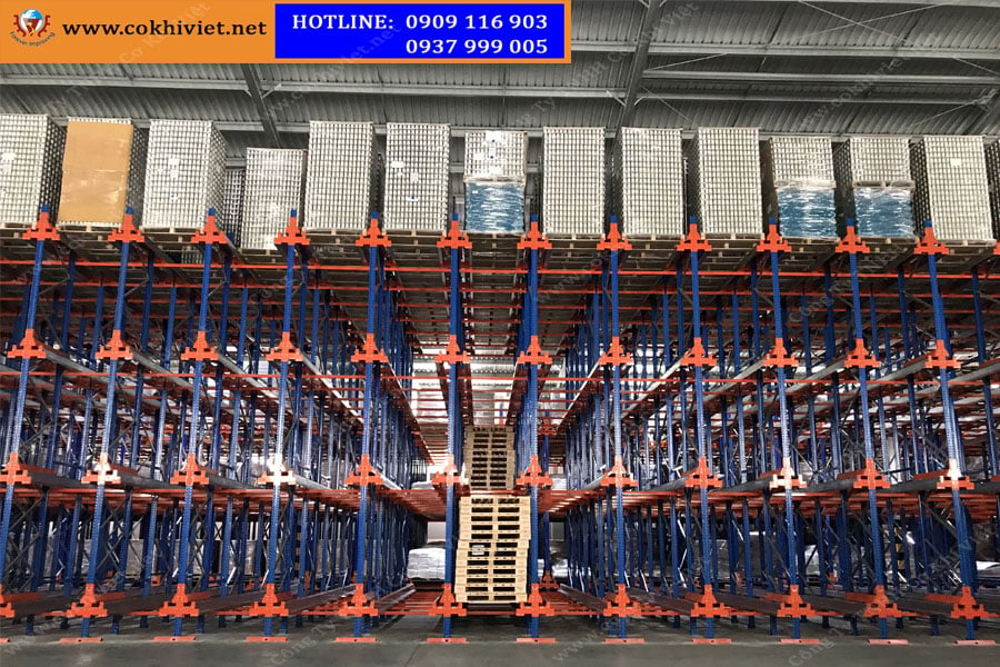 Automatic racking system - Radio Shuttle racking system