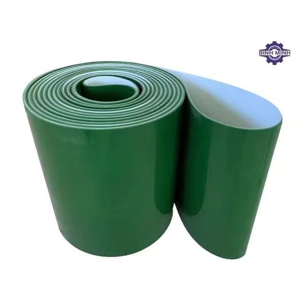 Băng tải PVC 01 mm xanh