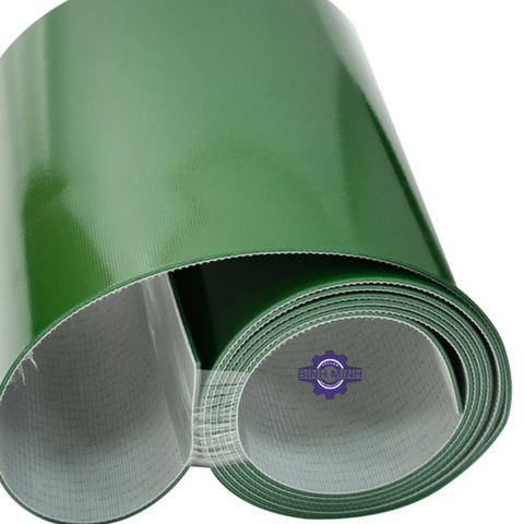 Băng tải PVC 04 mm xanh