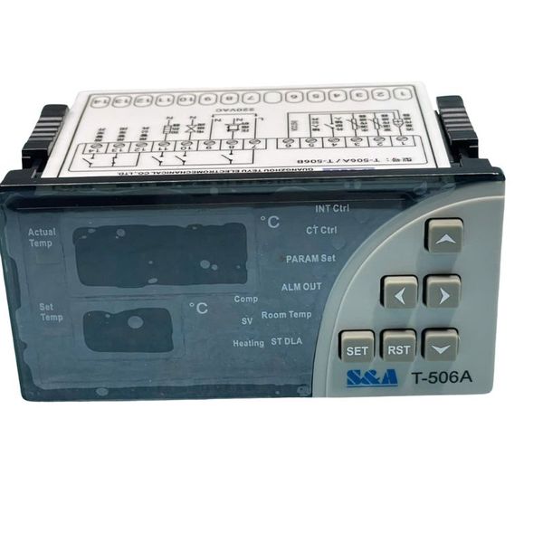 đồng hồ điều khiển nhiệt độ T-506A S&A