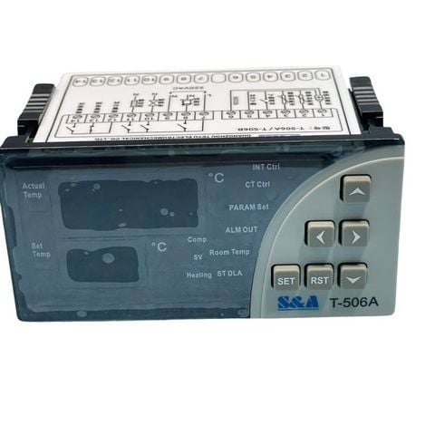 đồng hồ điều khiển nhiệt độ T-506A S&A