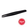 002. Nhíp nghiêng màu đen - BLACK MATTE SLANT TWEEZER (1256-MBKR-APAC)