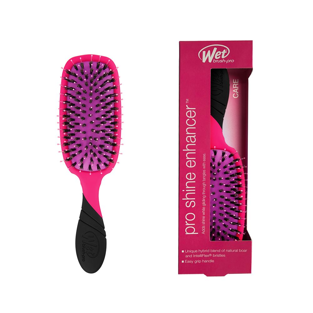 Lược chải tóc WETBRUSH PRO SHINE ENHANCER PINK Wet Brush