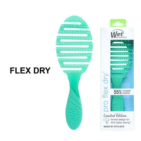 Lược chải tóc WB PRO FLEX DRY-HI DEF NEON GREEN