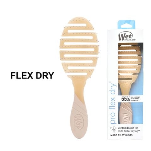 Lược chải tóc WB PRO FLEX DRY-NEW NEUTRALS CREAM