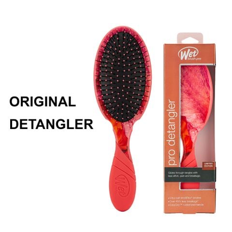 Lược chải tóc WB PRO DETANGLER RARE BOTANIC - FIRE CORAL