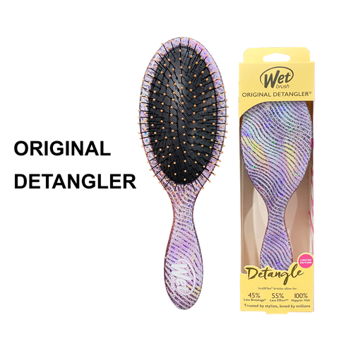 A011Q. Lược chải tóc WB OG'L DTNGLR- DIGITAL DAYDREAM- PURPLE