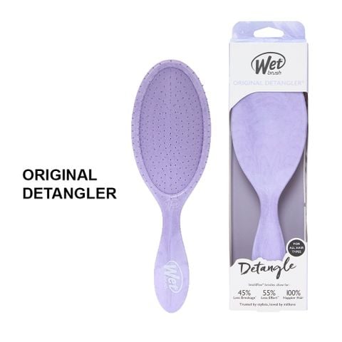 Lược chải tóc WB OGL DTNGLR - GLITTER WAVES - PURPLE