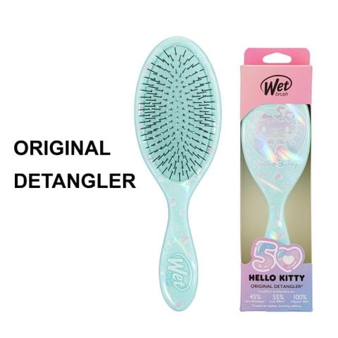 A001B. Lược chải tóc WB OGL DTNGLR HELLO KITTY 50-GREEN