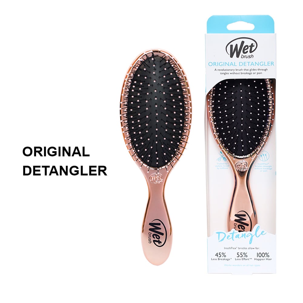 A0112. Lược chải tóc WB Og'l Detangler Electroplste Light Pink