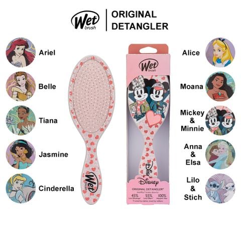 A0109c1. Lược chải tóc WB OGL DTNGLR ELEGANT PRINCESS