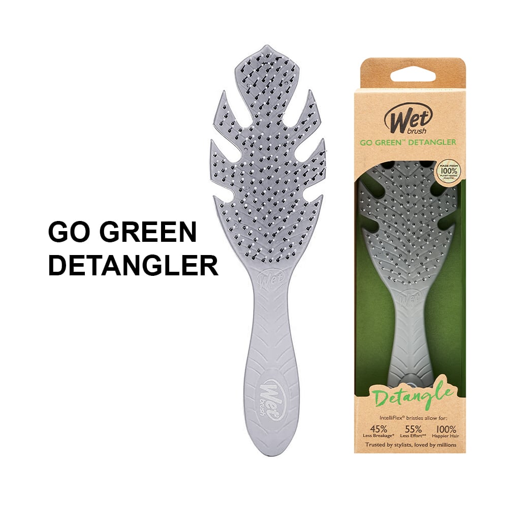 A0344. Lược chải tóc Wet Brush Go Green Detangler - GHI