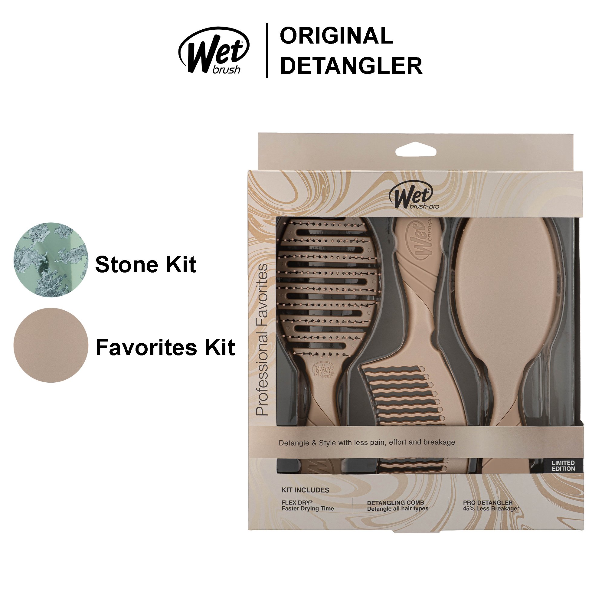A0111c. Set lược chải tóc WET BRUSH PRO KIT