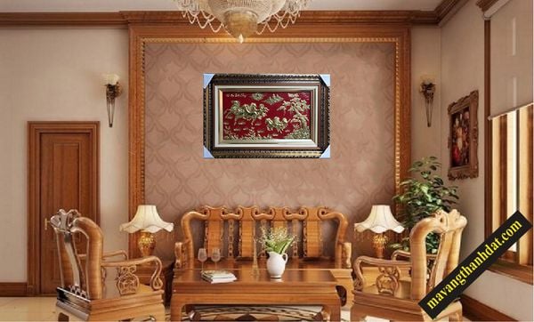  Tranh đồng Mã đáo thành công 80 x 120 