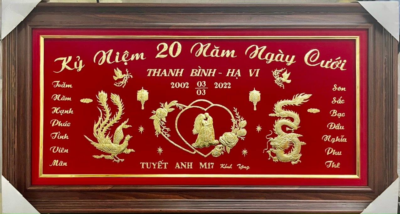  KỶ NIỆM 20 NĂM NGÀY CƯỚI - ĐÁM CƯỚI THỦY TINH 