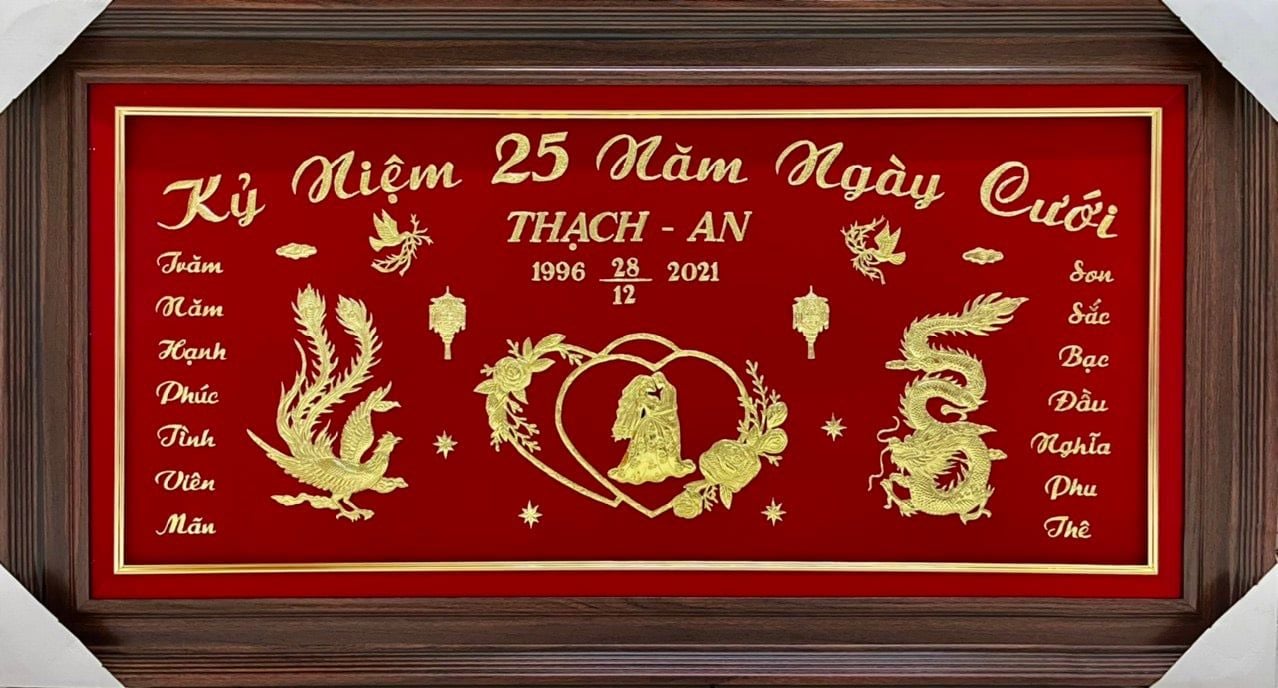  KỶ NIỆM 25 NĂM NGÀY CƯỚI - ĐÁM CƯỚI BẠC 