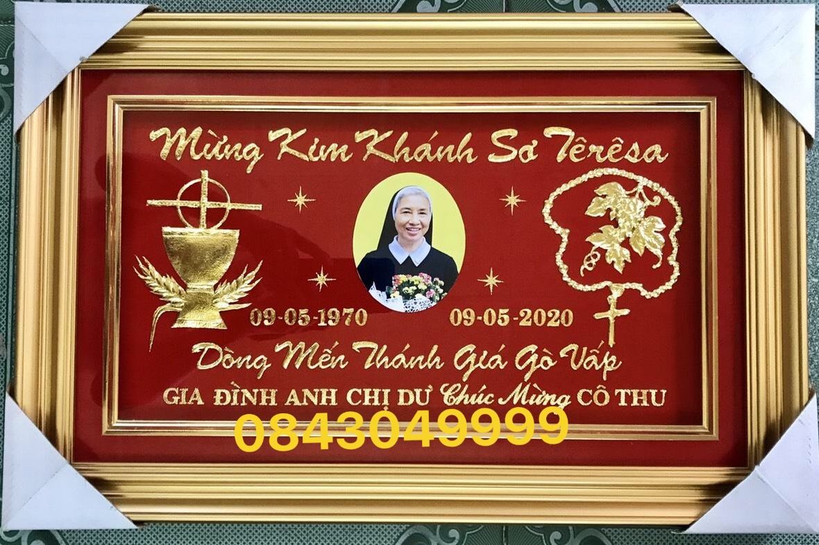  Quà Tặng Thượng Tọa Bằng Vàng 24K 