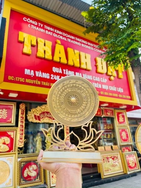  Trống  Đồng Hoa Sen Phi 15 