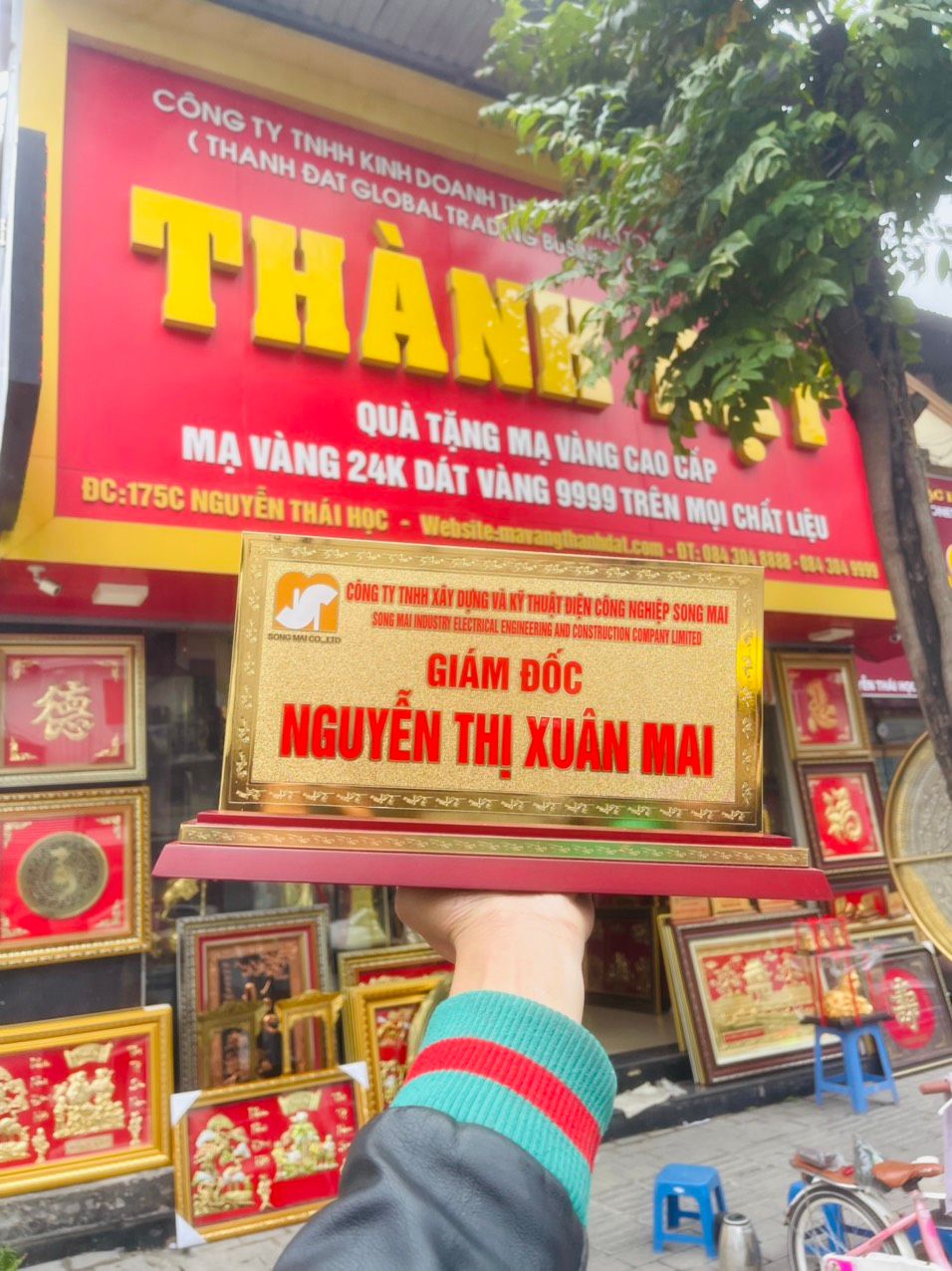  Biển Chức Danh Công Ty SONG MAI 