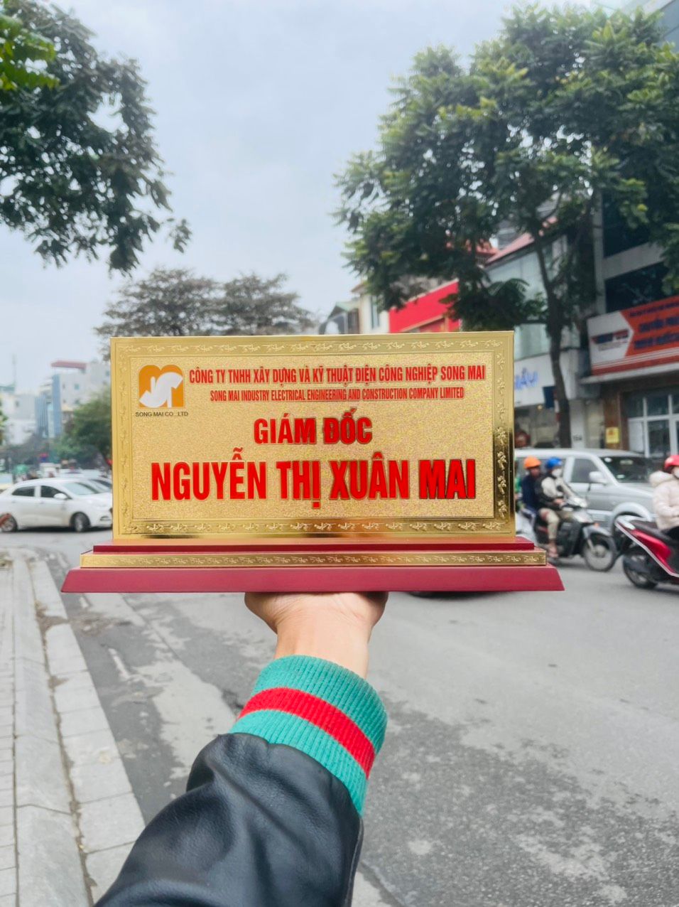  Biển Chức Danh Công Ty SONG MAI 