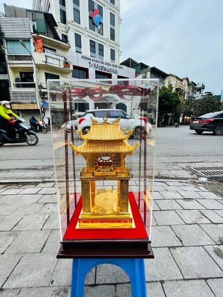  Khuê Văn Các Mạ Vàng Cao 50cm 