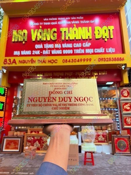  BIỂN CHỨC DANH BAN KIỂM TRA TRUNG ƯƠNG 