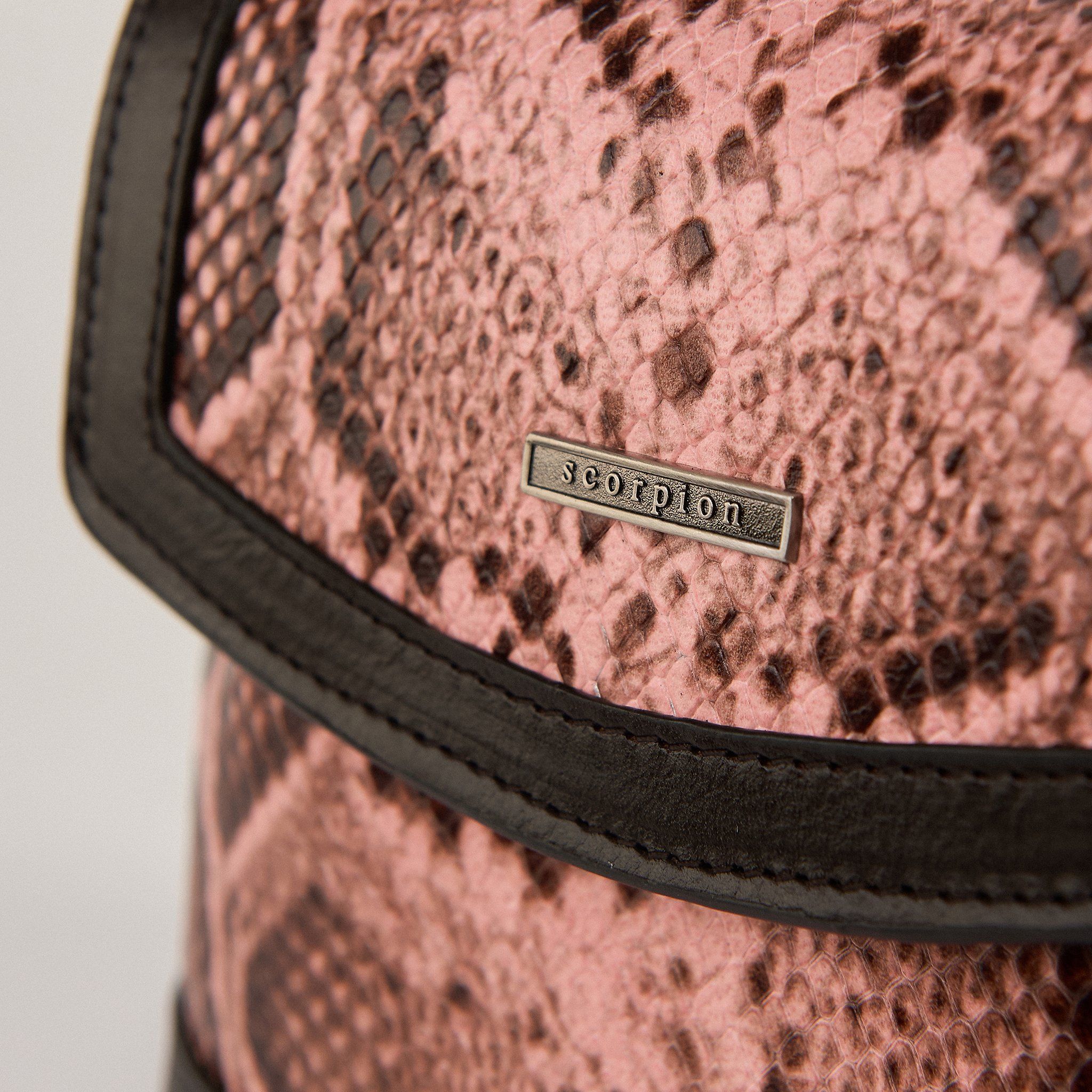  Túi Xách Nữ Da Vân Trăn Hồng 26H.11 