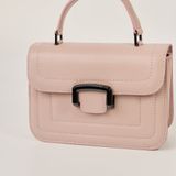  Túi Xách Nữ Da Trơn Hồng 26H.23 