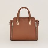  Túi Xách Nữ Da Trơn Nâu 26N.225 