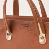  Túi Xách Nữ Da Trơn Nâu 26N.225 