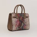  Túi Xách Nữ Da Vân Đỏ Loang 26.166 